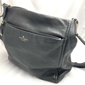Kate Spade Cobble Hill Curtis Black Leather Satchel